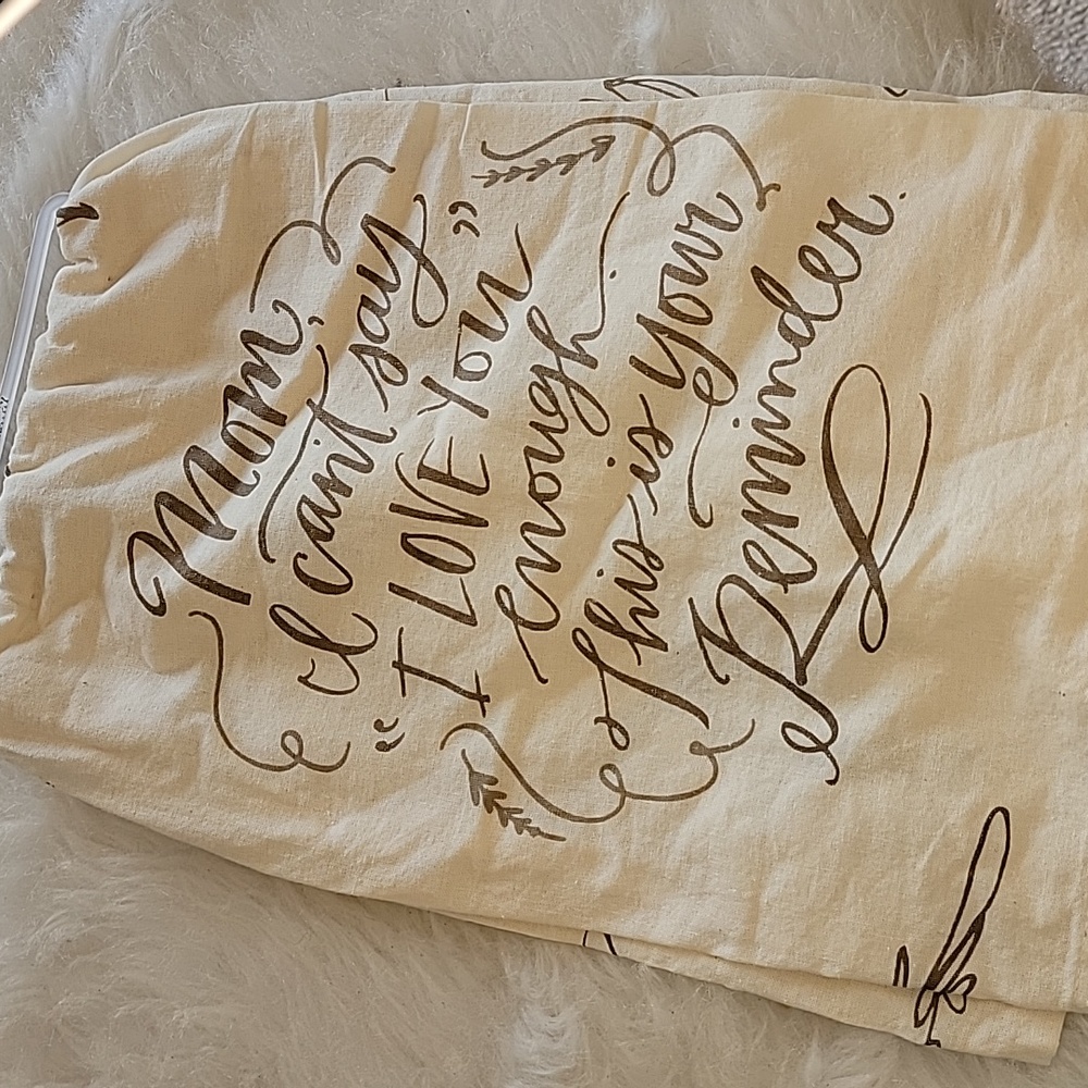 PRIMITIVES BY KATHY "Mom, I Can't Say I Love You Enough..." Farmhouse‎ Tea Towel